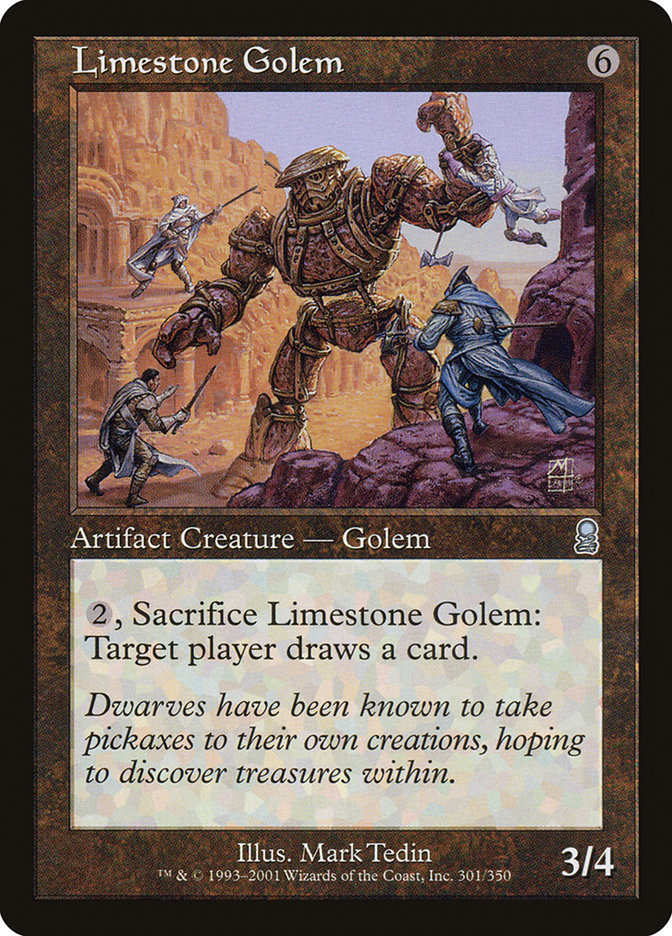 Limestone Golem [Odyssey] - The Mythic Store | 24h Order Processing