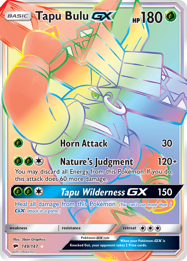 Tapu Bulu GX (149/147) [Sun & Moon: Burning Shadows] - The Mythic Store | 24h Order Processing