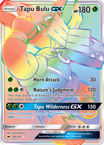 Tapu Bulu GX (149/147) [Sun & Moon: Burning Shadows] - The Mythic Store | 24h Order Processing