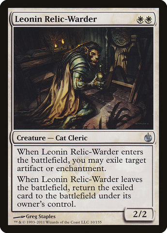 Leonin Relic-Warder [Mirrodin Besieged] - The Mythic Store | 24h Order Processing