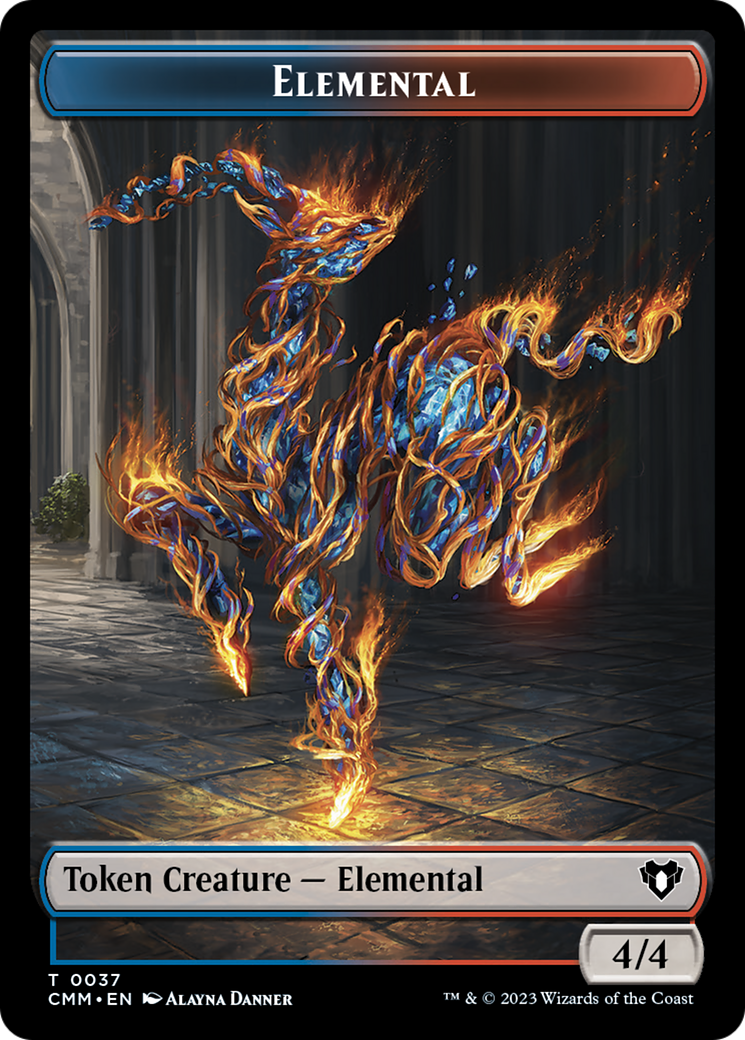 Elemental Token (37) [Commander Masters Tokens] - The Mythic Store | 24h Order Processing