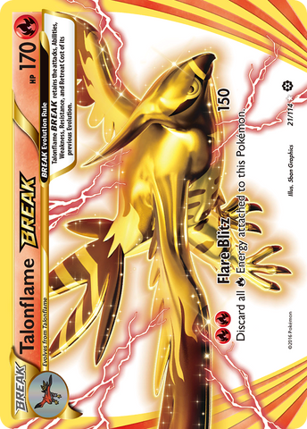 Talonflame BREAK (21/114) [XY: Steam Siege] - The Mythic Store | 24h Order Processing