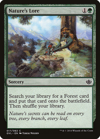 Nature's Lore (Garruk vs. Liliana) [Duel Decks Anthology] - The Mythic Store | 24h Order Processing