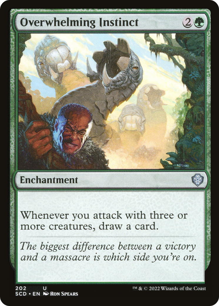 Overwhelming Instinct [Starter Commander Decks] - The Mythic Store | 24h Order Processing