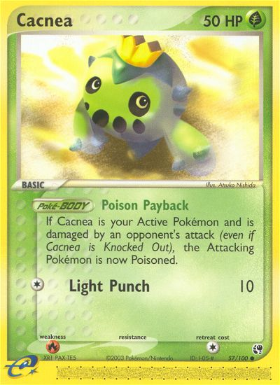 Cacnea (57/100) [EX: Sandstorm] - The Mythic Store | 24h Order Processing