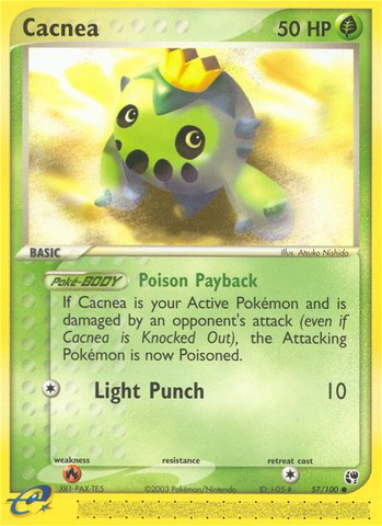 Cacnea (57/100) [EX: Sandstorm] - The Mythic Store | 24h Order Processing