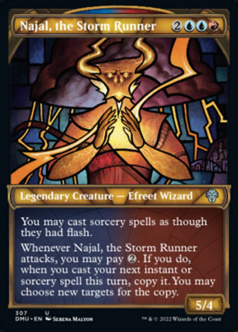 Najal, the Storm Runner (Showcase) [Dominaria United] - The Mythic Store | 24h Order Processing