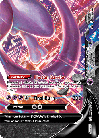 Mewtwo V-Union (SWSH162) [Sword & Shield: Black Star Promos] - The Mythic Store | 24h Order Processing
