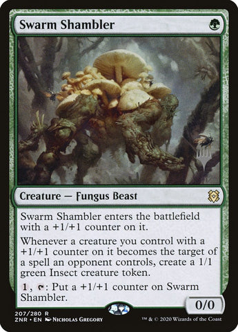 Swarm Shambler (Promo Pack) [Zendikar Rising Promos] - The Mythic Store | 24h Order Processing