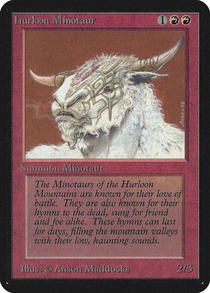 Hurloon Minotaur [Alpha Edition] - The Mythic Store | 24h Order Processing