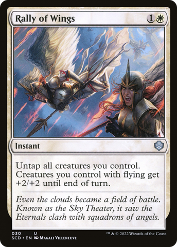Rally of Wings [Starter Commander Decks] - The Mythic Store | 24h Order Processing