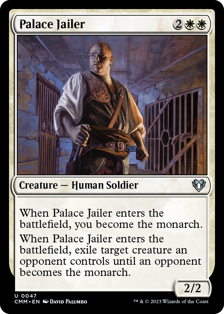 Palace Jailer [Commander Masters] - The Mythic Store | 24h Order Processing