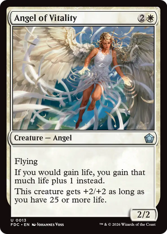 Angel of Vitality [Foundations Commander] - The Mythic Store | 24h Order Processing