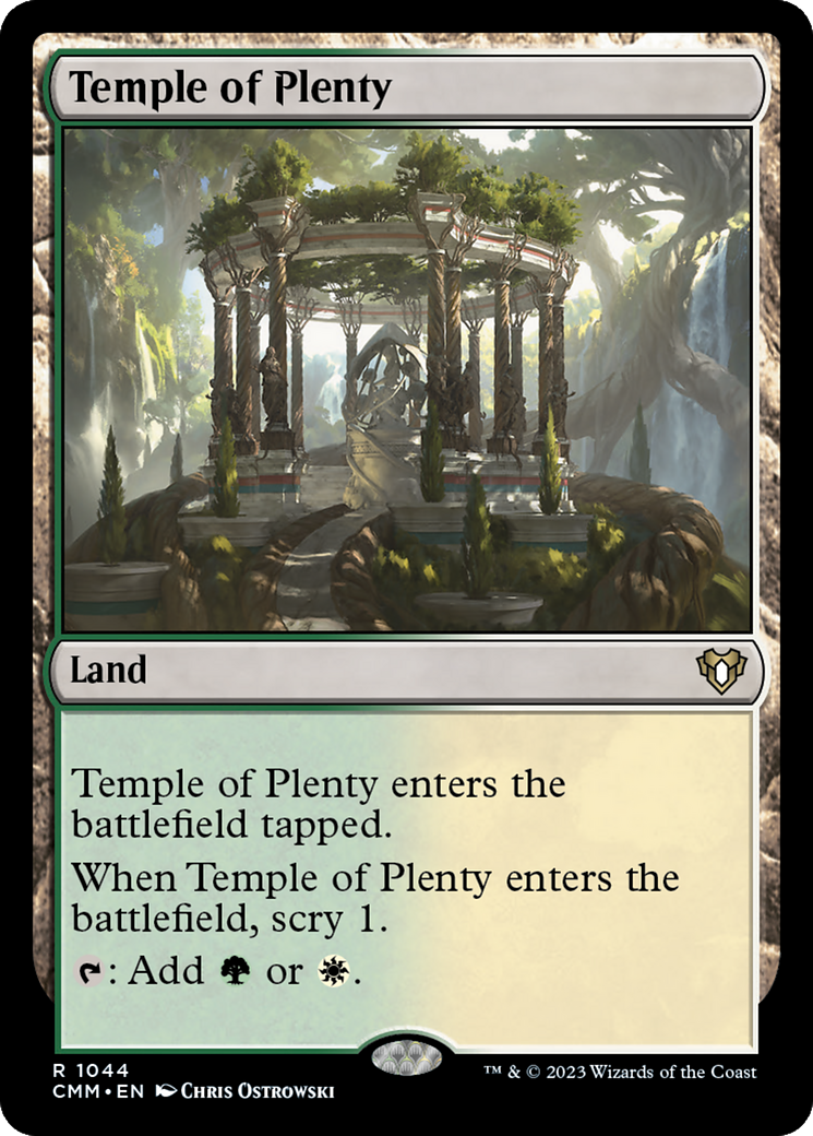 Temple of Plenty [Commander Masters] - The Mythic Store | 24h Order Processing