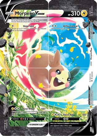 Morpeko V-UNION (SWSH215-218) (Set of 4) [Sword & Shield: Black Star Promos] - The Mythic Store | 24h Order Processing