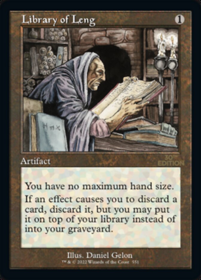 Library of Leng (Retro) [30th Anniversary Edition] - The Mythic Store | 24h Order Processing