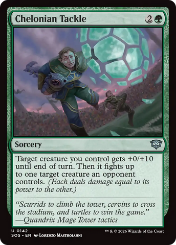 Chelonian Tackle [Secrets of Strixhaven] - The Mythic Store | 24h Order Processing