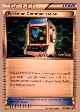 Pokemon Communication (99/114) (Twinboar - David Cohen) [World Championships 2011] - The Mythic Store | 24h Order Processing
