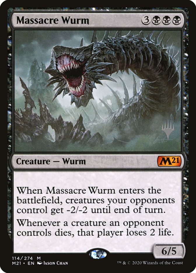 Massacre Wurm (Promo Pack) [Core Set 2021 Promos] - The Mythic Store | 24h Order Processing