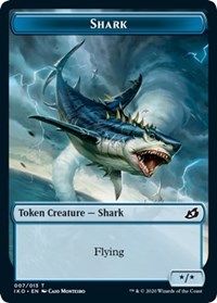 Shark // Human Soldier (005) Double-Sided Token [Ikoria: Lair of Behemoths Tokens] - The Mythic Store | 24h Order Processing