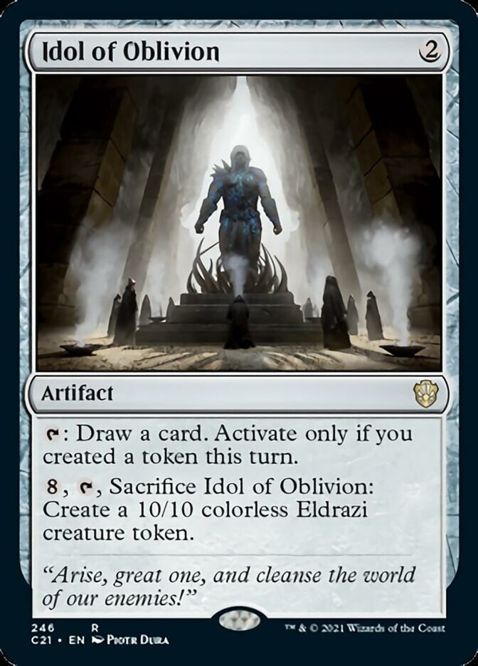 Idol of Oblivion [Commander 2021] - The Mythic Store | 24h Order Processing