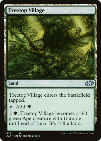 Treetop Village [Jumpstart 2022] - The Mythic Store | 24h Order Processing