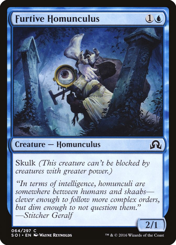 Furtive Homunculus [Shadows over Innistrad] - The Mythic Store | 24h Order Processing