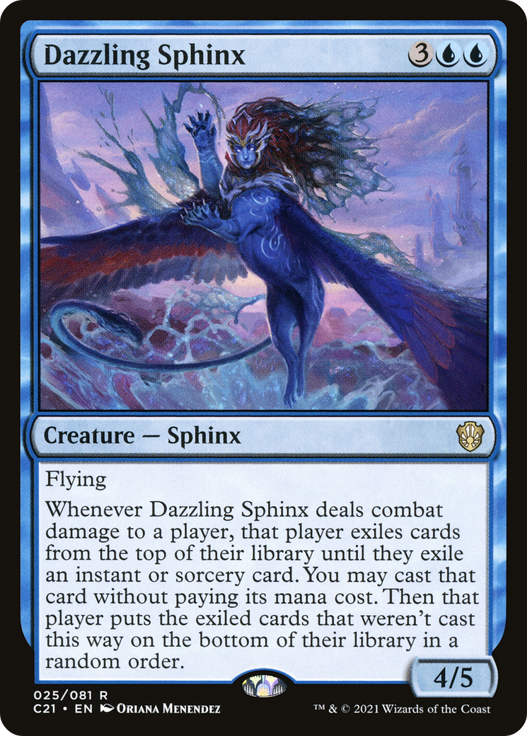 Dazzling Sphinx [Commander 2021] - The Mythic Store | 24h Order Processing