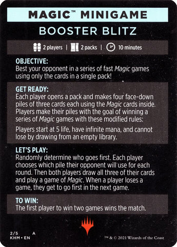 Booster Blitz (Magic Minigame) [Kaldheim Minigame] - The Mythic Store | 24h Order Processing