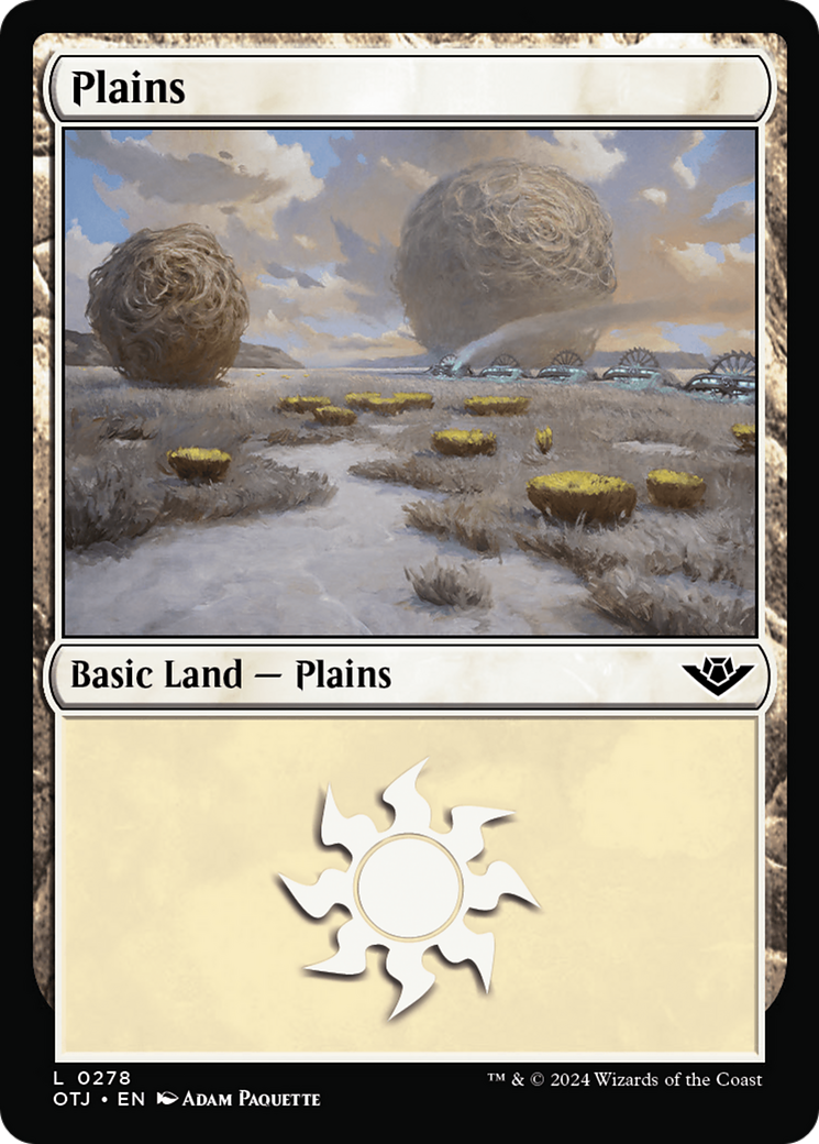 Plains (0278) [Outlaws of Thunder Junction] - The Mythic Store | 24h Order Processing