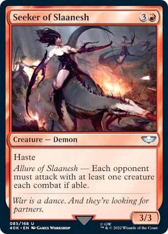 Seeker of Slaanesh (Surge Foil) [Warhammer 40,000] - The Mythic Store | 24h Order Processing