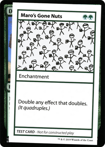 Maro's Gone Nuts (2021 Edition) [Mystery Booster Playtest Cards] - The Mythic Store | 24h Order Processing