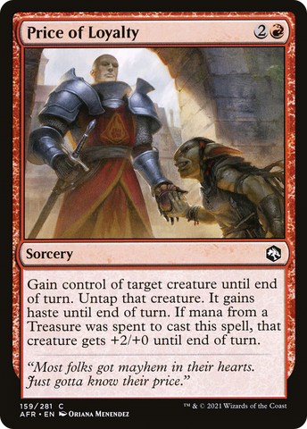 Price of Loyalty [Dungeons & Dragons: Adventures in the Forgotten Realms] - The Mythic Store | 24h Order Processing