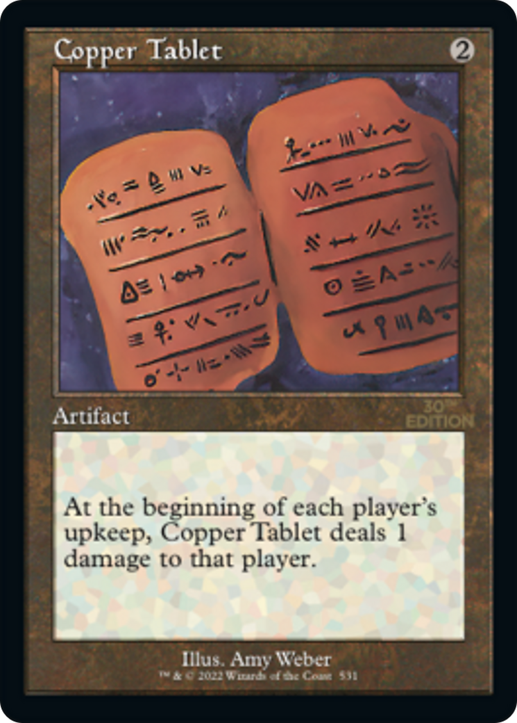 Copper Tablet (Retro) [30th Anniversary Edition] - The Mythic Store | 24h Order Processing