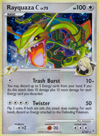 Rayquaza C (8/147) [Platinum: Supreme Victors] - The Mythic Store | 24h Order Processing