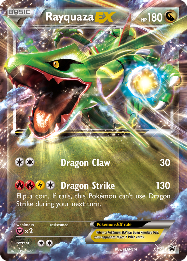 Rayquaza EX (XY73) [XY: Black Star Promos] - The Mythic Store | 24h Order Processing