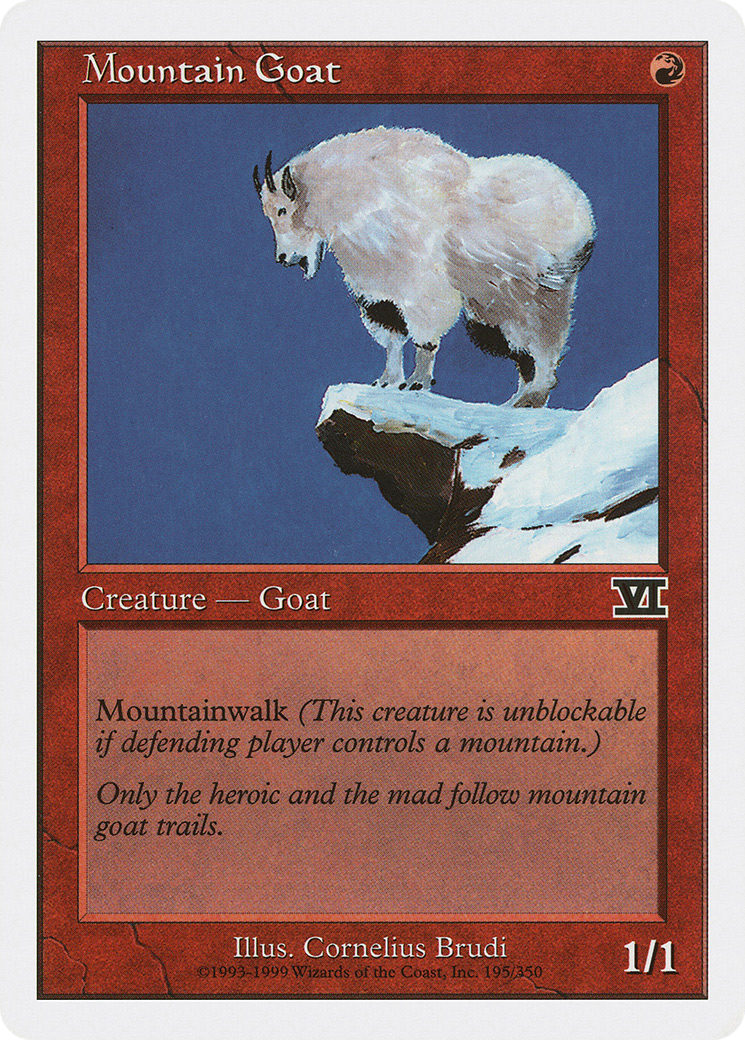Mountain Goat [Classic Sixth Edition] - The Mythic Store | 24h Order Processing