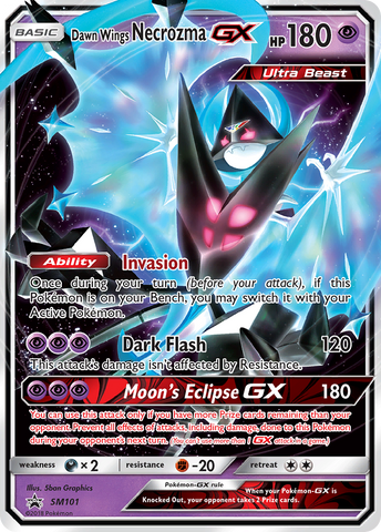 Dawn Wings Necrozma GX (SM101) [Sun & Moon: Black Star Promos] - The Mythic Store | 24h Order Processing