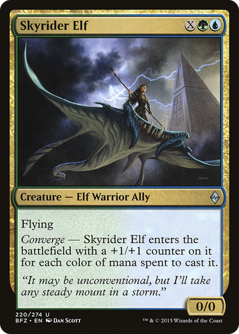 Skyrider Elf [Battle for Zendikar] - The Mythic Store | 24h Order Processing