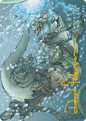 Kitsa, Otterball Elite Art Card (Gold-Stamped Signature) [Bloomburrow Art Series] - The Mythic Store | 24h Order Processing