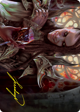 Voldaren Epicure 2 Art Card (Gold-Stamped Signature) [Innistrad: Crimson Vow Art Series] - The Mythic Store | 24h Order Processing