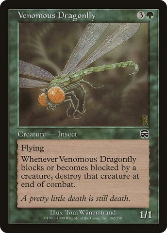 Venomous Dragonfly [Mercadian Masques] - The Mythic Store | 24h Order Processing