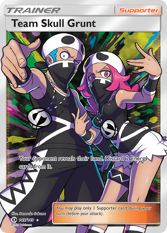 Team Skull Grunt (149/149) [Sun & Moon: Base Set] - The Mythic Store | 24h Order Processing