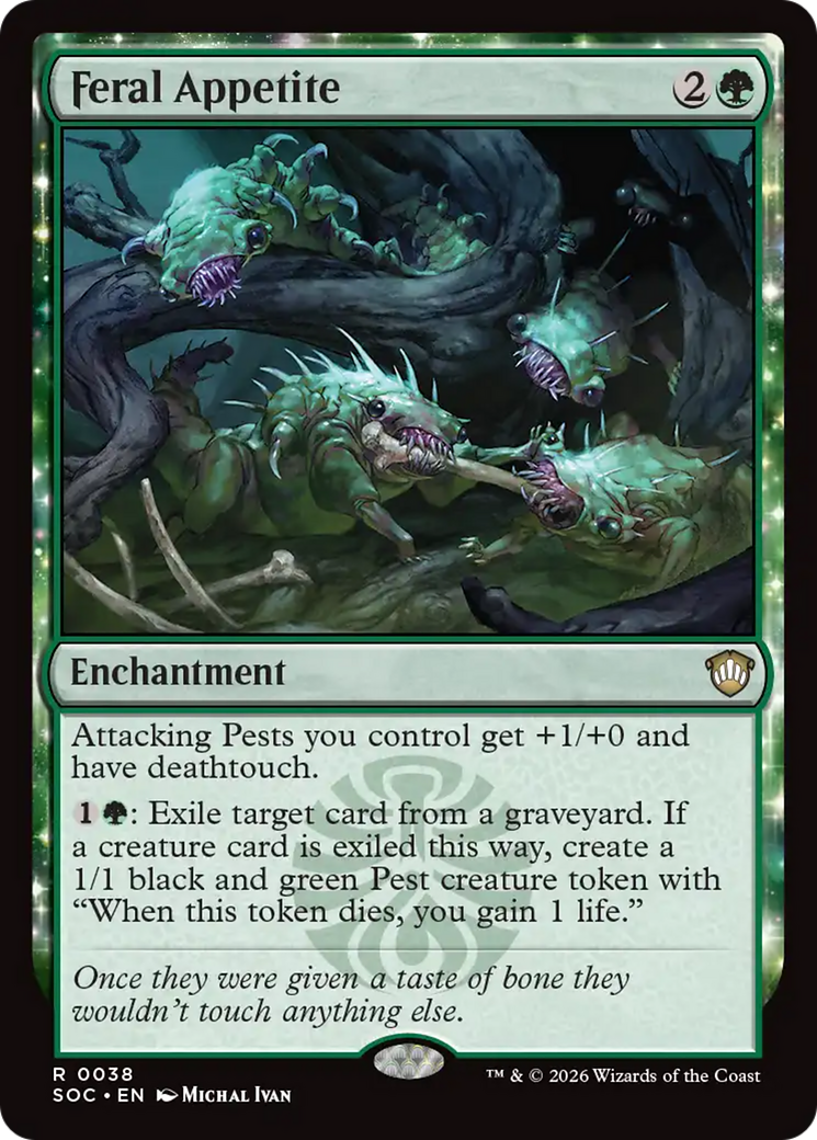 Feral Appetite [Secrets of Strixhaven Commander] - The Mythic Store | 24h Order Processing