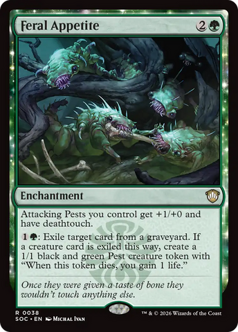 Feral Appetite [Secrets of Strixhaven Commander] - The Mythic Store | 24h Order Processing