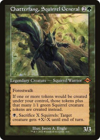 Chatterfang, Squirrel General (Retro) [Modern Horizons 2] - The Mythic Store | 24h Order Processing