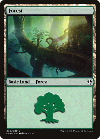 Forest (38) [Duel Decks: Zendikar vs. Eldrazi] - The Mythic Store | 24h Order Processing