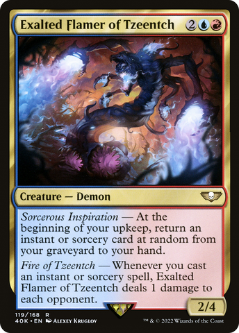 Exalted Flamer of Tzeentch [Warhammer 40,000] - The Mythic Store | 24h Order Processing