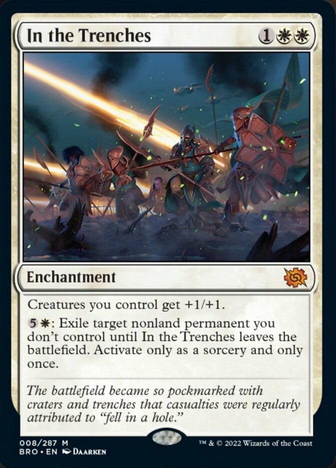 In the Trenches (Promo Pack) [The Brothers' War Promos] - The Mythic Store | 24h Order Processing