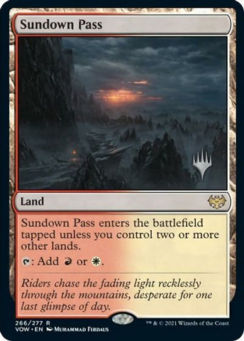 Sundown Pass (Promo Pack) [Innistrad: Crimson Vow Promos] - The Mythic Store | 24h Order Processing